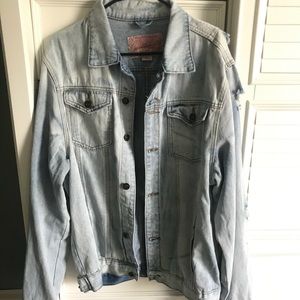 Whitewash Jean Jacket